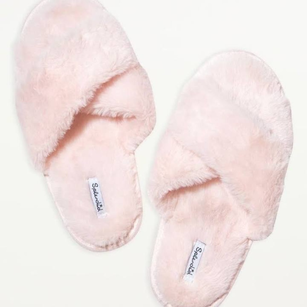 Splendid Faux Fur Slippers